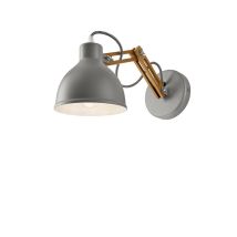 Lamkur Marcello Adjustable Dome Wandleuchte Rustikal, 1x E27