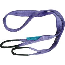 Eslinga de Poliéster Plana AB 1000kg 3m – Carga Segura para Materiales Delicados – Certificaciones BS 3481 y EN 1492-2:2001