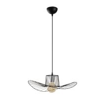 Lámpara De Metal De Altura Ajustable Tellia - Alt. 24/110 Cm - Negro - Vente-unique