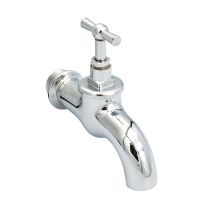 Auslaufhahn 3/4 Zoll Aus Messing Verchromt