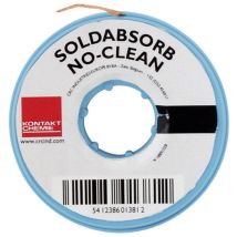 Fil À Déssouder Soldabsorb No-clean , Longueur : 10m, Largeur : 1,5mm Kontakt Chemie Crc S66329