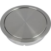 Einwurfklappe ungedämpft rund 170 mm Edelstahl – LAMP