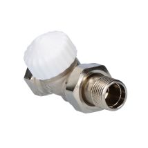 Imi Heimeier Thermostat-ventilunterteil V-exact Ii 'kurz', Durchgang, Dn15, Vernickelt