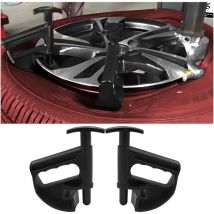 2 Pièces Pince De Jante Universelle, Pince De Perle Pneu Automatique Voiture, Outils Automobiles Pneu Changeurs Roue, Outil Pour Pneu À Centre Chute, 