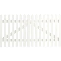 Plus Einzeltor Skagen 150 X 80 Cm Weiß Holzzäune