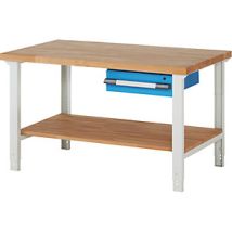 Eurokraft - Serie 7000 - Banco De Trabajo Sistema Modular Serie 7 1 Cajón