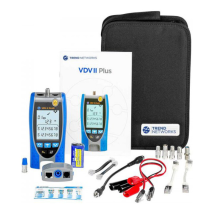Verdrahtungsprüfer Trend Networks – Kabeltester für Kupferkabel – RJ11, RJ45, Koax F, BNC – LCD mit Hintergrundbeleuchtung