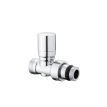Detentore Micrometrico Diritto Attacco Rame, Multistrato E Pe-x 'aida' Cromo 3/8' - 24x1,5