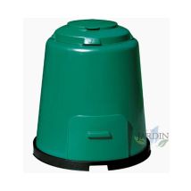 Graf - Composteur De Jardin 280 Litres 80x80x89 Cm, Transformateur De Déchets Écologique, Vert