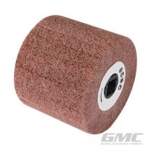 Rotolo Tamburo Aletta Ossido Di Alluminio In Combinazione Con Nylon A Rete Gmc-tamburo Di Rete In Nylon 100 X 115 Mm, Grana 180