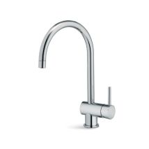 Newform Xt Cromo Rubinetto Bagno Con Leva Sanitaria, Cartuccia Ceramica 35mm, Girevole