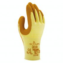 Showa 310 Allzweck-latex-arbeitshandschuh, Nahtlos Gestrickt, 8/m