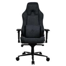 Arozzi Vernazza Chaise De Jeu, Tissu Métal, Noir Pur, Large (vernazza-spsf-pbk)