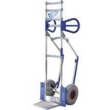 Expresso - Profi-stapelkarre Mit Luftbereifung Tragkraft 300 Kg Schaufel 245x220 Mm