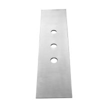 3-Loch Dekorplatte für Secur Box – Fliesenbankmontage – Metallfinish