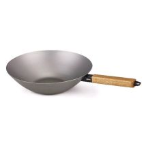 Beka Nomad Sartén Wok Gris Oscuro Acero Carbono
