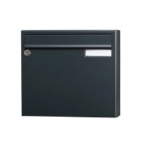 Buzón No Estándar Con 1 Puerta Exterior - Zafiro - Acero Antracita Renz