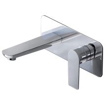 Sogood - Doporro Grifo Mezclador Monomando Plateado Diseño Wa118 Grifo Mezclador Para Lavabos, Material Cromo Más Practico Y Moderno