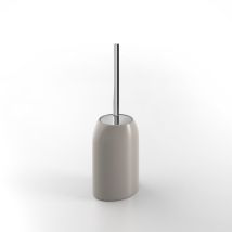Porta Scopino Da Terra Wc Toilette Bagno Tortora Mod. Bird