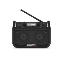 Radio de construcción DAB+ Mate – Sonido de alta calidad – Resistente al agua y al polvo – Bluetooth – Pantalla LCD iluminada