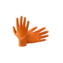 Guanti Nitrile Arancione Conf.10 Pz. Tg. M