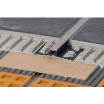 Schluter - Giunto Di Dilatazione Per Pavimenti Dilex Bwb Pvc H.12,5 Grigio L.2,50 M