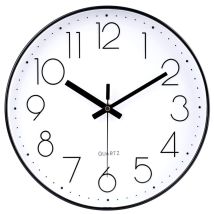 30cm Orologio Da Parete Silenzioso, Movimento Al Quarzo, Orologio Da Parete Circolare Facile Lettura, Per Soggiorno, Camera Da Letto, Cucina, Ufficio,