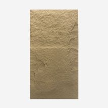 Panel Decorativo 3d Efecto Piedra En Pu 10 Piezas 120x60x3 - Beige