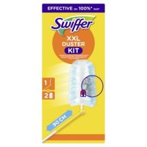 Strumento Di Pulizia Swiffer Xxl Duster Kit Testa Pivotante Manico Estensibile