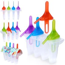 Eisformen, Popsicle-form, 4 Stück, Sorbet, Excellent Houseware 122221