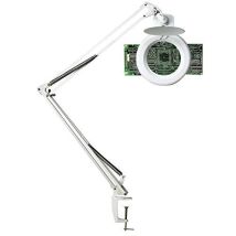 Unilux Zoom Lámpara Lupa Led Blanco Brazo Pivotante
