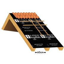 Écran Sous-toiture 3 Couches 165g/m² – Étanche À L’eau Et À L’air – Largeur 1.5m, Longueur 50m – Résistance W1 – Norme Qb25 – Salola