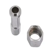 Js Raccordo Per Contatore Dell'acqua Con Dispositivo Di Piombatura, Filetto Esterno 1/2'' X Filetto Interno 3/4'', Cromato, Unità Di Imballaggio 1 
