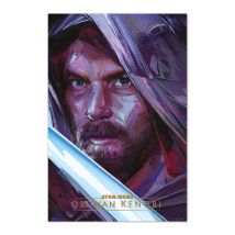 Poster Star Wars Kenobi Jedi Knight – 61 x 91,5 cm – Carta lucida 150 g/m² – Gruppo Erik
