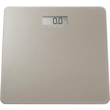 Pèse-personne Avec Affichage Lcd Capacité Max. 150kg Base En Verre Gris Colombe