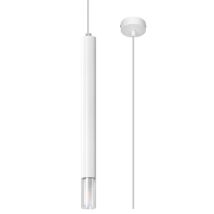 LEDBOX – WEZYR Pendant Lamp – Slim Modern Minimalist Design – White – G9 Max 8W LED – Dimensions 8x8x120 cm