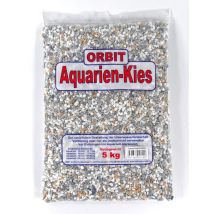 Orbit Aquarien Kies Cuema Weiß-grau-gelb 5 Kg