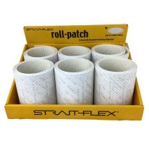 Strait-flex - Kantenprofil Roll-patch 5.5 Weiß, Hoher Kantenschutz, Zur Ausbesserung Von Schäden An Gipskartonplatten, 6 Rollen Á 6,10m