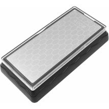 Tigrezy - Whetstone, Grit 400/1000, Double-sided Diamond Whetstone With Non-slip Bottom For Kitchen Knives, Scissors, Razors, Swords