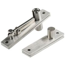 Wahaison - Cerniera Girevole Per Porta In Acciaio Inox, Cerniera Girevole Per Impieghi Gravosi Per Porte In Legno, Albero A 360 Gradi, Cerniera 