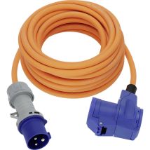 Brennenstuhl 1167650310 Strom Camping-cee-verlängerungskabel Blau, Schwarz, Grau, Orange 10 M H07r