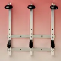 Support Mural Professionnel Pour Bouteilles De 0,7 À 1,0 L, Capacité Pour 6 Bouteilles, En Métal Robuste Pour Une Fixation Sécurisée Et Une 