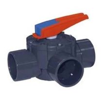 Accessoire De Piscine Pool-total 41862 Vanne Rotative 3 Voies Silicone Epdm