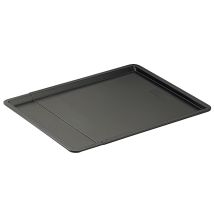 Zenker verstellbares Backblech 37-52 cm – Antihaftbeschichtung – Schwarzblech – 0,9 kg – für Blechkuchen, Pizza, Gebäck