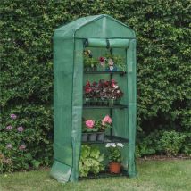 Gardman - Replacement Cover Pvc 4 Tier Compact Mini Greenhouse Growhouse