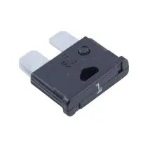 Mta - 0700380 Automotive Fuses (x10pcs) 1a Unival 32v 19mm - Black