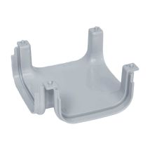 Adequa – Cruz PVC para Canaleta Clásica Gama 130 – Gris – 130 x 130 x 90 mm