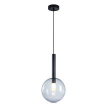 Lampada A Sospensione Niko Nero 1xg9 Diametro 200