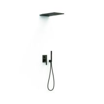 Kit Mitigeur Encastré 3 Voies Rapid‐box Pour Douche Slim Noir Bronze - Tres 20237301kmb