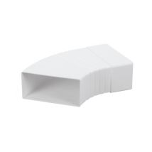 Horizontaler Polygonaler 45°-rohrbogen Für 110x55mm-rohr (airroxy 7730)